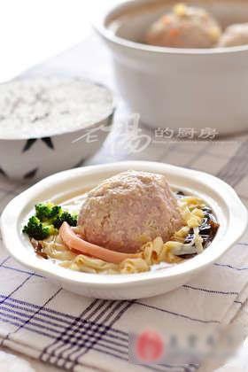 清蒸狮子头