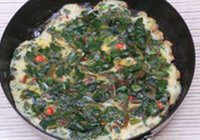 野菜鸡蛋饼的做法 步骤4