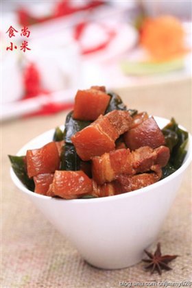 海带红烧肉