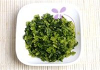 雪里蕻炒黄豆的做法 步骤4