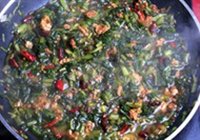 雪里蕻炒黄豆的做法 步骤16