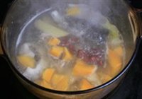 黑鱼红枣南瓜汤的做法 步骤12