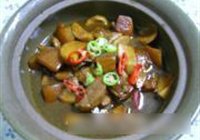 杏鲍菇烩五花的做法 步骤12