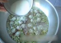 槐花肉丸汤的做法 步骤15
