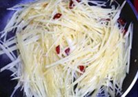 酸辣土豆丝的做法 步骤11