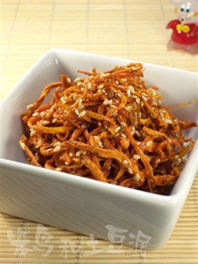 麻仁南瓜干丝