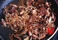 辣酱炒鱿鱼丝的做法 步骤10