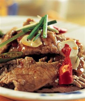 香辣牛肉