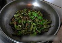 干煸肉末四季豆的做法 步骤17