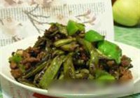 干煸肉末四季豆的做法 步骤18