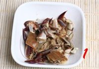 梭子蟹炒年糕的做法 步骤1