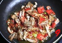 梭子蟹炒年糕的做法 步骤9