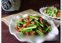 蒜薹炒肉丝的做法 步骤8
