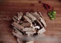 干豆腐炒豆芽的做法 步骤2