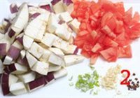 西红柿烧茄子的做法 步骤2
