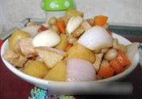 土豆花生烧肉的做法 步骤12