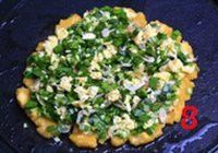 韭菜鸡蛋糊饼的做法 步骤10