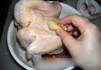 电压锅版盐焗鸡的做法 步骤6