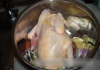 电压锅版盐焗鸡的做法 步骤8