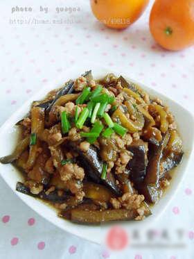 肉末茄子