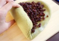 抹茶蜜豆乡村面包的做法 步骤9