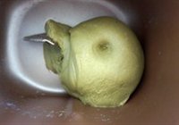 抹茶蜜豆乡村面包的做法 步骤5