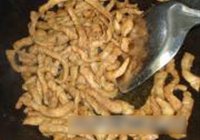 蒜苔炒肉丝的做法 步骤8