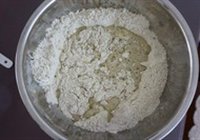 抹茶蜜豆乡村面包的做法 步骤3