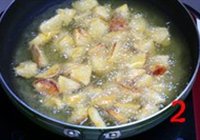 家常拔丝红薯的做法 步骤2