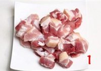 猪肉白菜炖粉条的做法 步骤1