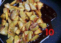 家常拔丝红薯的做法 步骤10