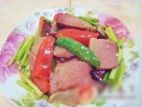 蒜薹炒腊肉