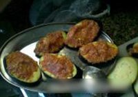 肉末茄饼的做法 步骤2