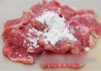 香椿肉片溜豆腐的做法 步骤5