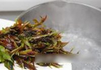 香椿肉片溜豆腐的做法 步骤1
