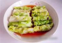 蒸圆白菜肉卷的做法 步骤11