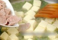 香椿肉片溜豆腐的做法 步骤9