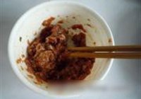 蒸圆白菜肉卷的做法 步骤2