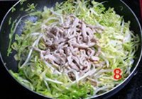 肉丝炒饼的做法 步骤8