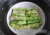 蒸圆白菜肉卷的做法 步骤10