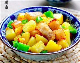 干烧土豆肉