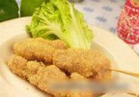 葱香炸串的做法 步骤6