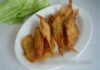 干炸小塌目鱼的做法 步骤7