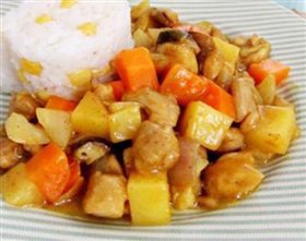咖喱鸡肉饭