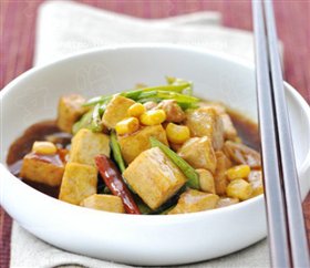 红烧鸡丁豆腐