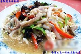 青椒茭白炒鱼柳