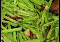 酸辣开胃空心菜梗的做法 步骤4