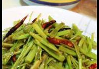 酸辣开胃空心菜梗的做法 步骤5