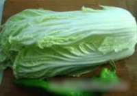 醋溜大白菜的做法 步骤1