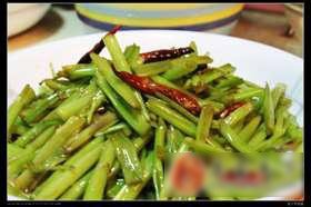 酸辣开胃空心菜梗
